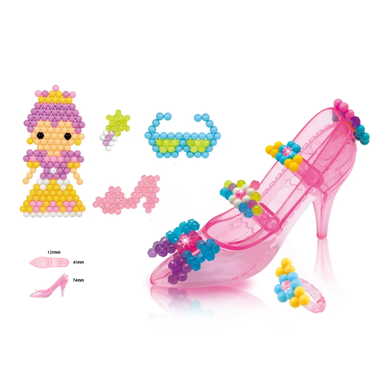 
Jandoon pop beads popular with girls high heeled shoes spray water fuse beads 