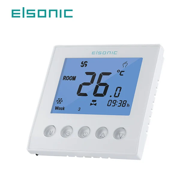 5+2days weekly programmable thermostat central air conditioner temperature controller remote control