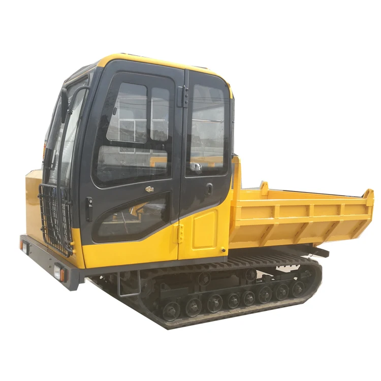 3ton hydraulic mini crawler track chassis dumper truck for sale