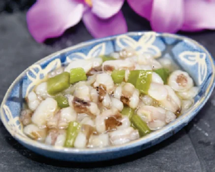 Sushi Topping Frozen Chopped Seasoned Wasabi Octopus
