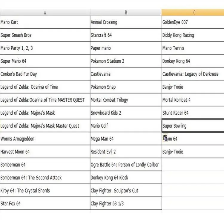 N64 retro video game donkey kong 64