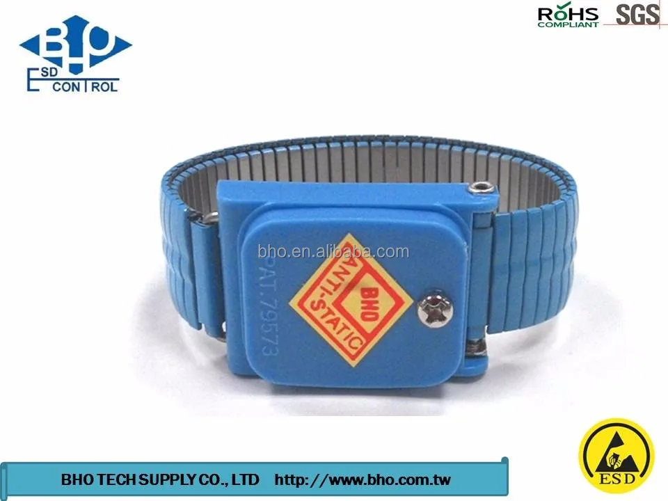 Patent ML-300 Cordless Stainless metal antistatic wrist strap