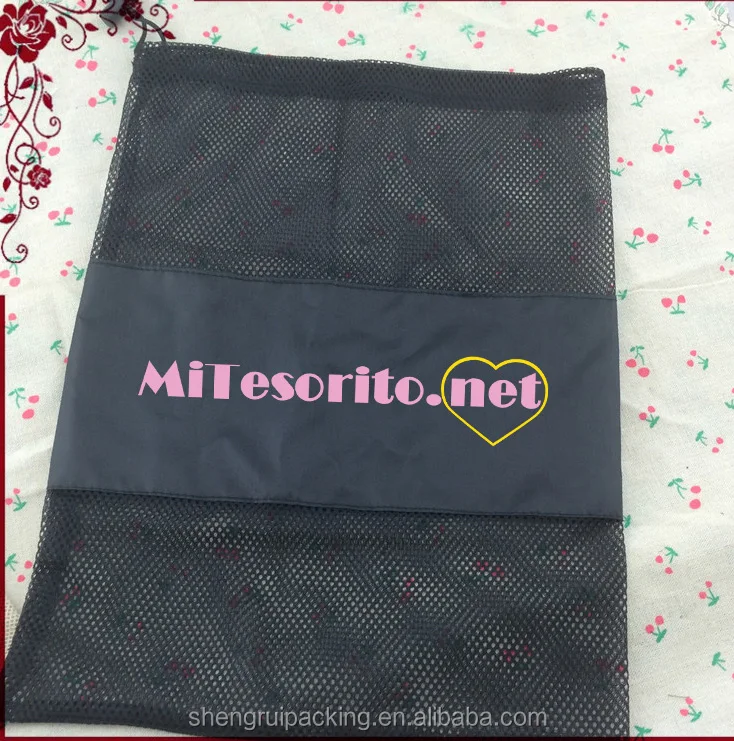 
 Сетчатые мешочки на завязках с индивидуальным принтом оптом  