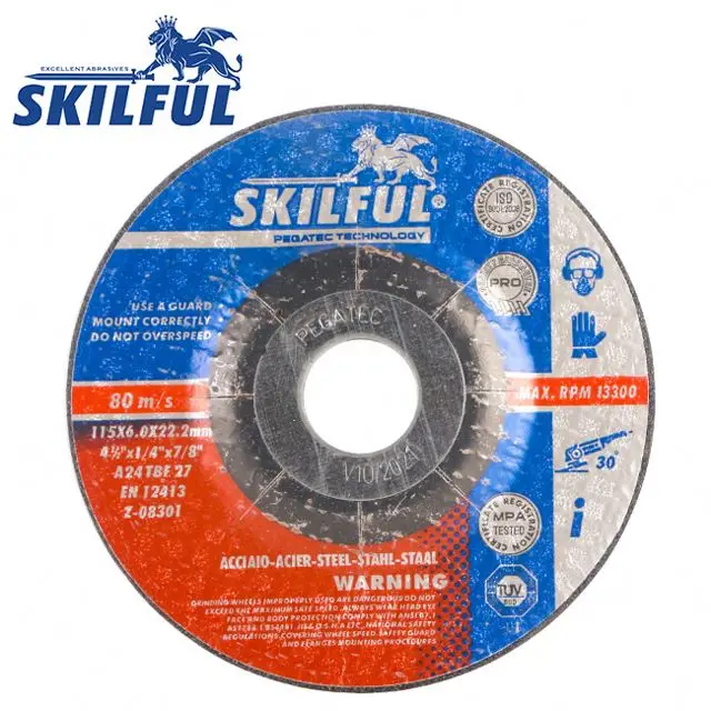 4 5 дюймовый шлифовальный круг 115x6x22 2 мм режущий диск 80 м/с для стали/металла