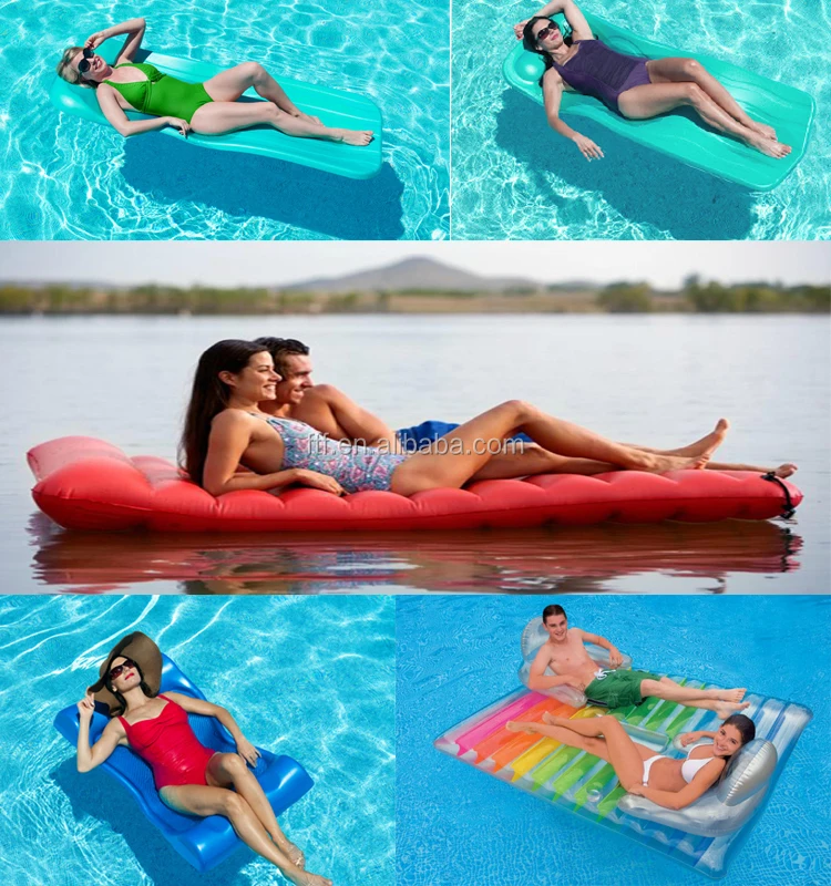 The air bed, air mattress, inflatable furniture, inflatable floating row, inflatable water mattress