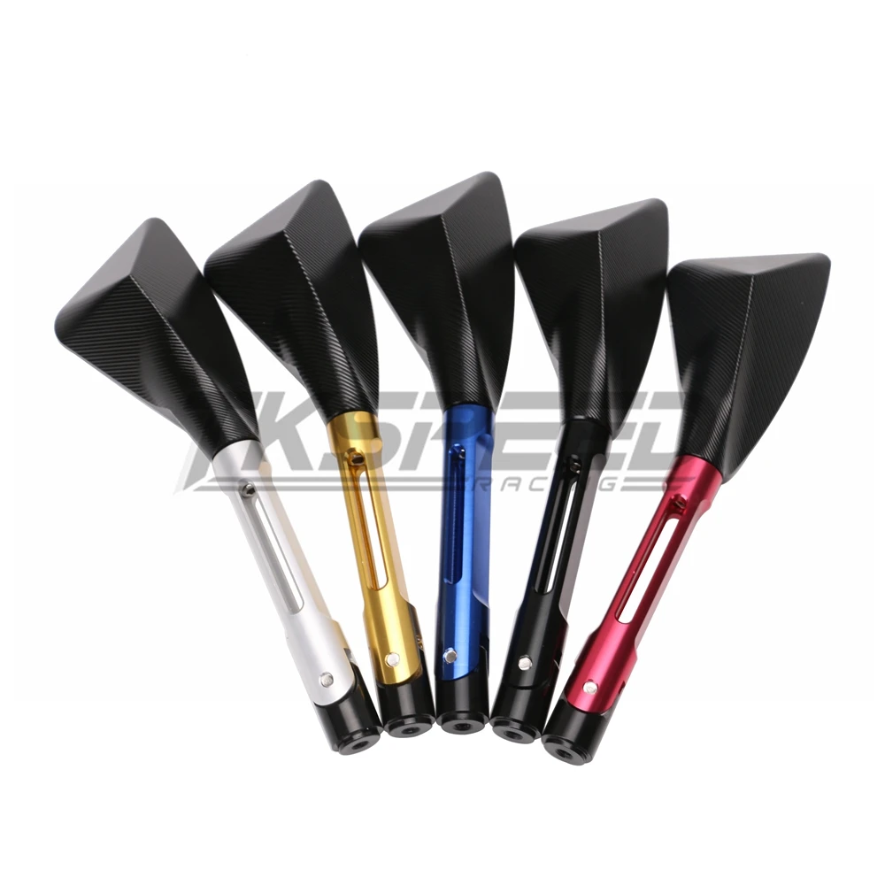 
Universal Aluminum CNC Motorcycle Rearview Side mirror for Hyosung Yamaha BMW Honda Suzuki Ducati Kawasaki KTM benelli ATV 