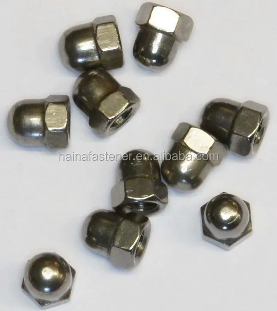 SIN1587 stainless steel cap acorn nut,Acorn nut,Chrome Acorn Lug Nut