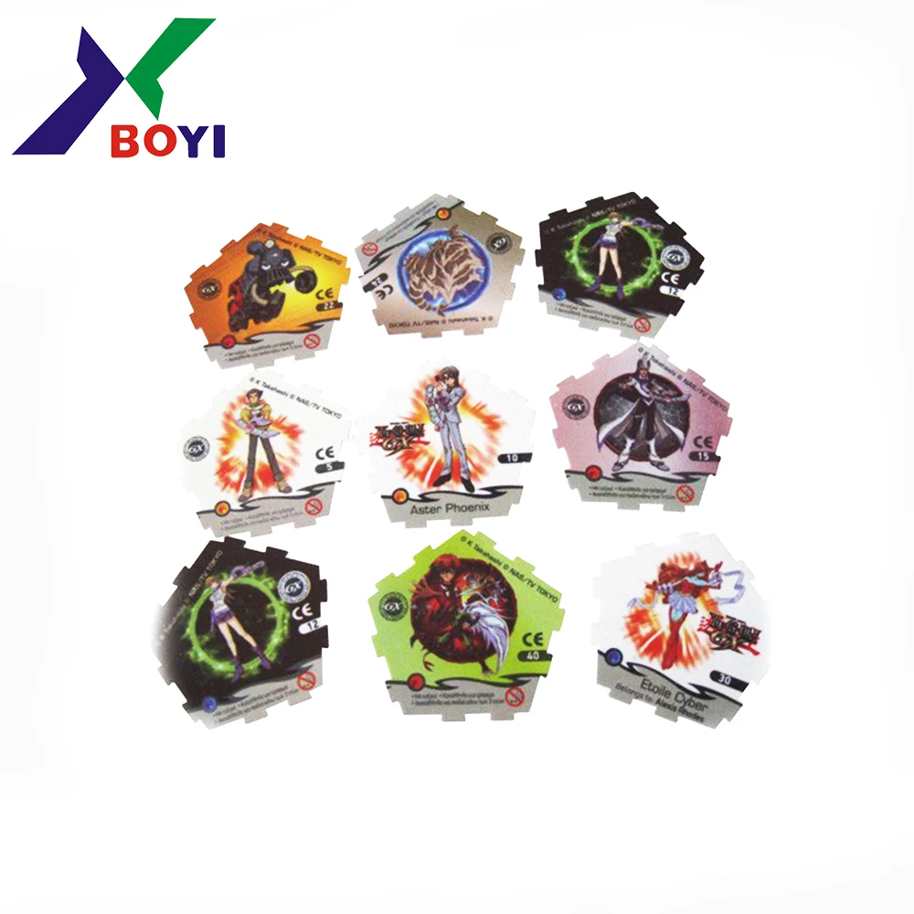 Factory directly custom 3d pp material Tazos de pkemon card