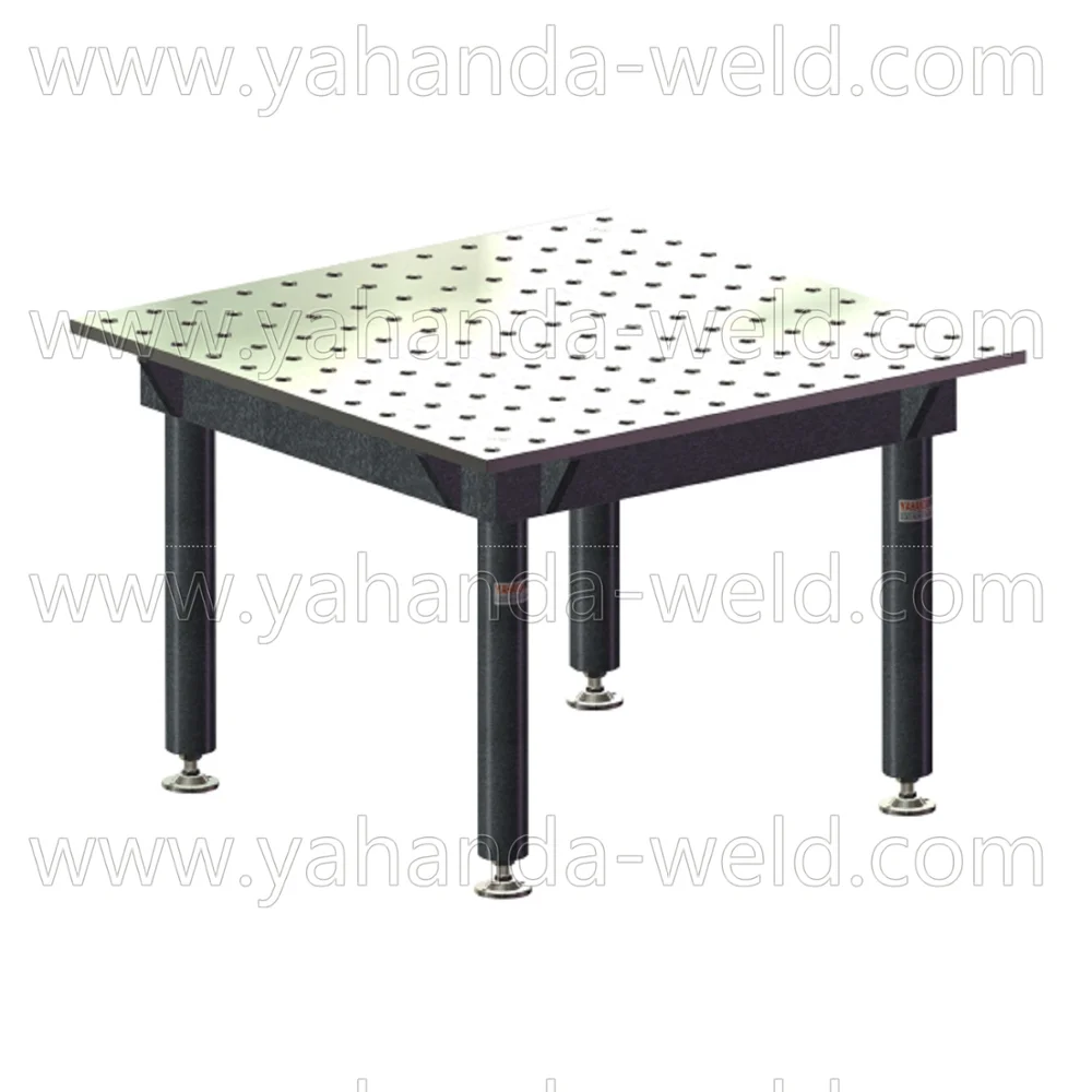 2D steel welding metal fabrication table for structs and frames