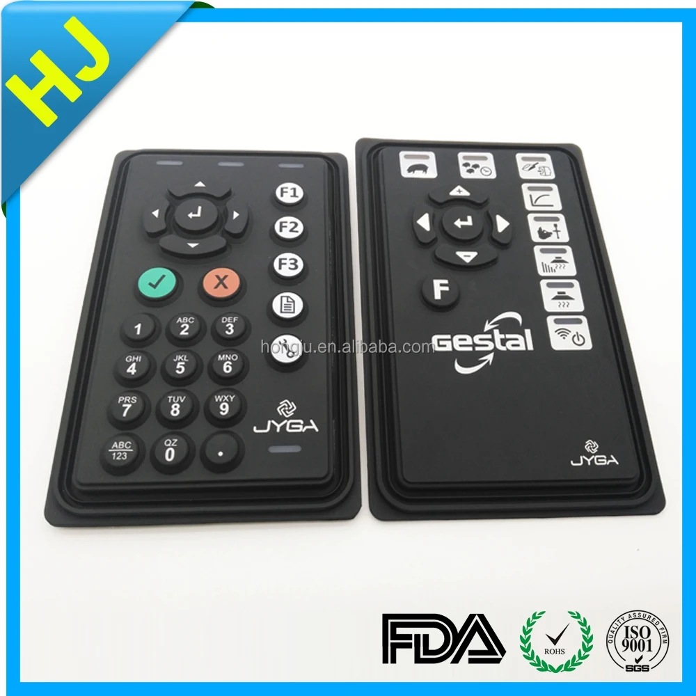 Производитель поставить Настроенный силиконовой резины клавиатура с конкурентоспособной ценой