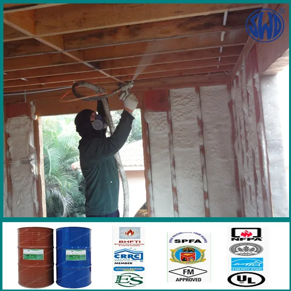 China open cell spray polyurethane insulation foam insulation