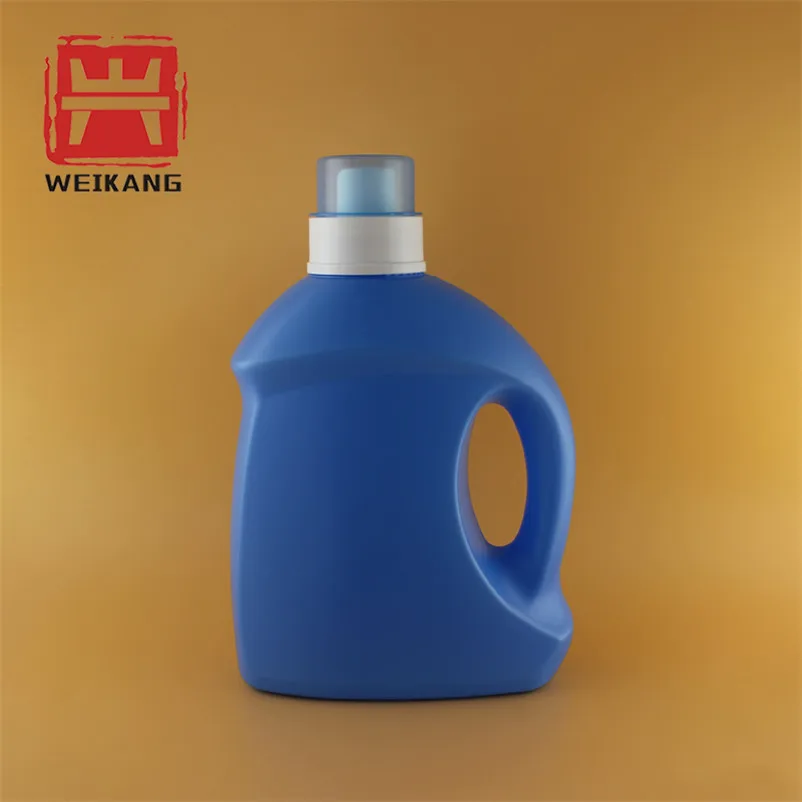 2L 3L 5L Customized Empty Liquid Laundry Detergent Packaging Container HDPE Plastic Liquid Laundry Detergent Bottle