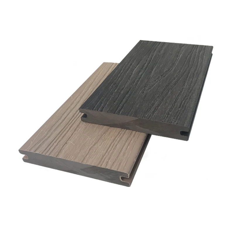Waterproof Wpc Laminate Flooring Co-extrusion Soild Plastic Wood Floor Decking