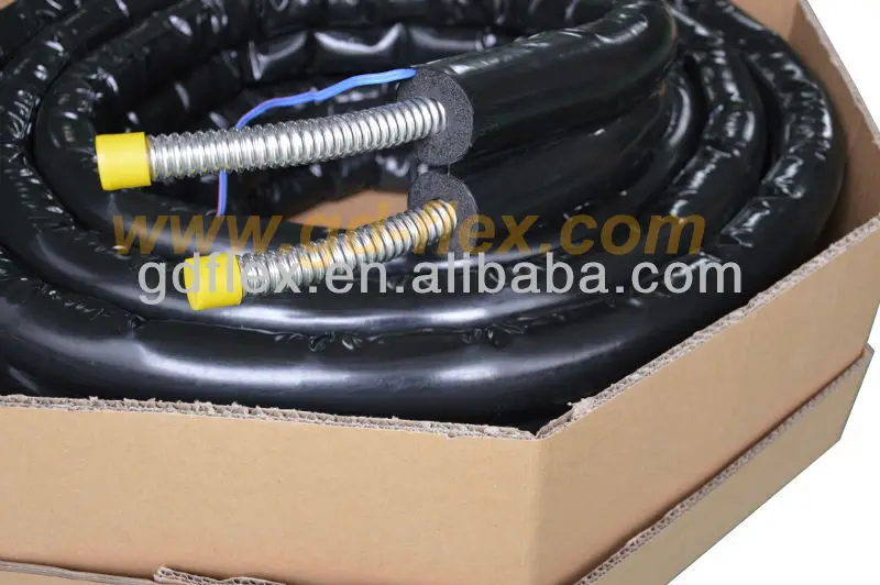 Dn20 двойной Предварительно изолированный гибкий Солнечный шланг