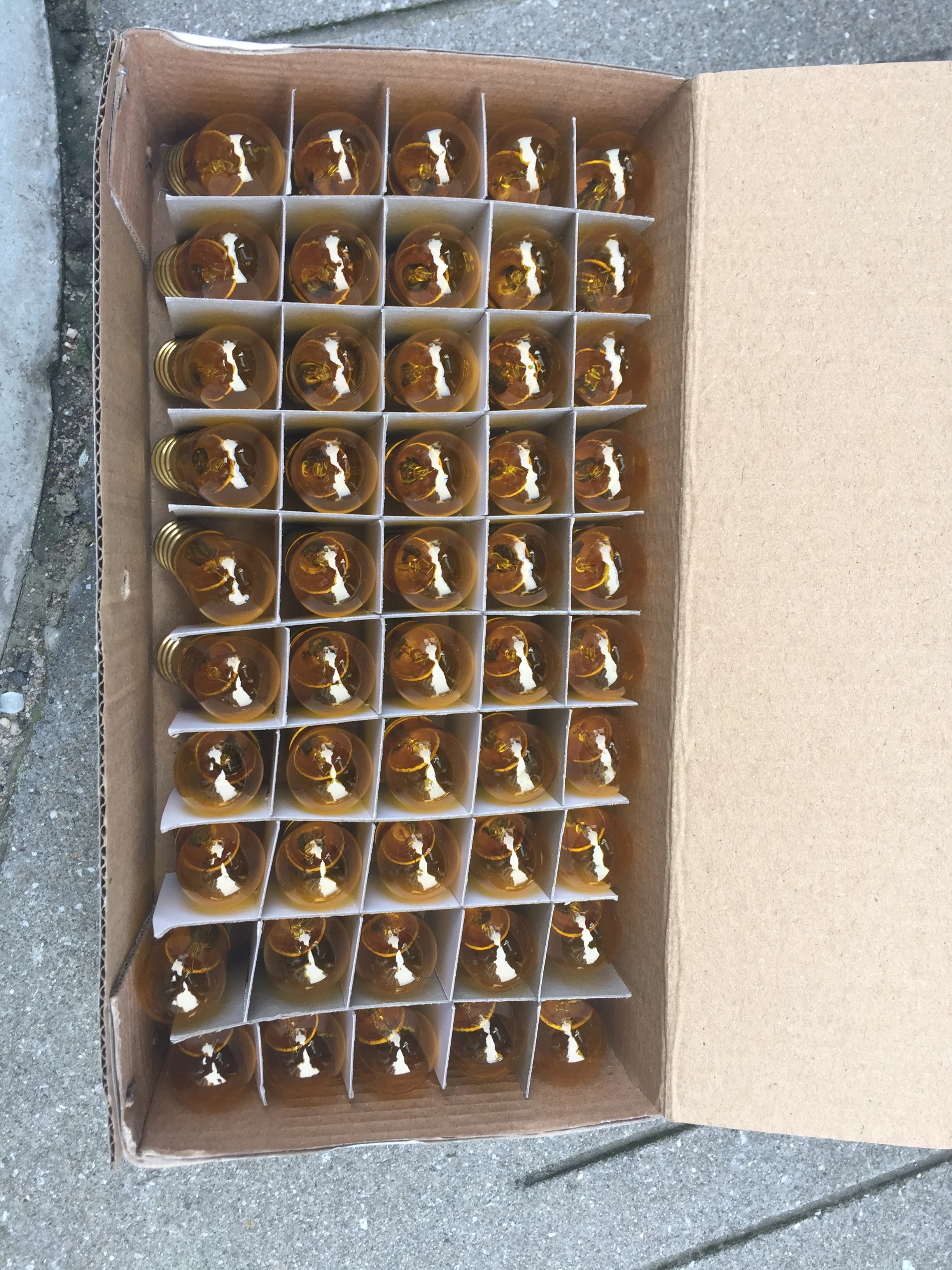 Cheap small S19 14V 7W E14 INCANDESCENCE BULBS