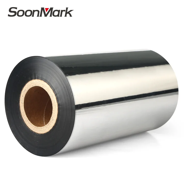  Черные 1 дюймовые трубные сердечники Out ink 110x300 TTR ВОСКОВЫЕ термопереносные