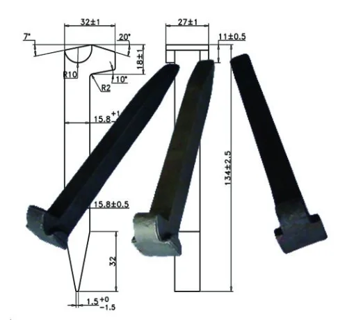 Dog Spike/Rail Dog Spikes/China Railway Fasteners Producer
