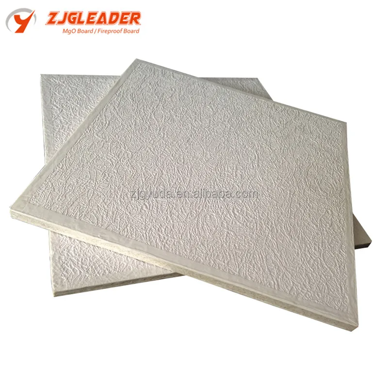 Magnesium oxide board for insulated decorative ceiling and mgo wall panels
