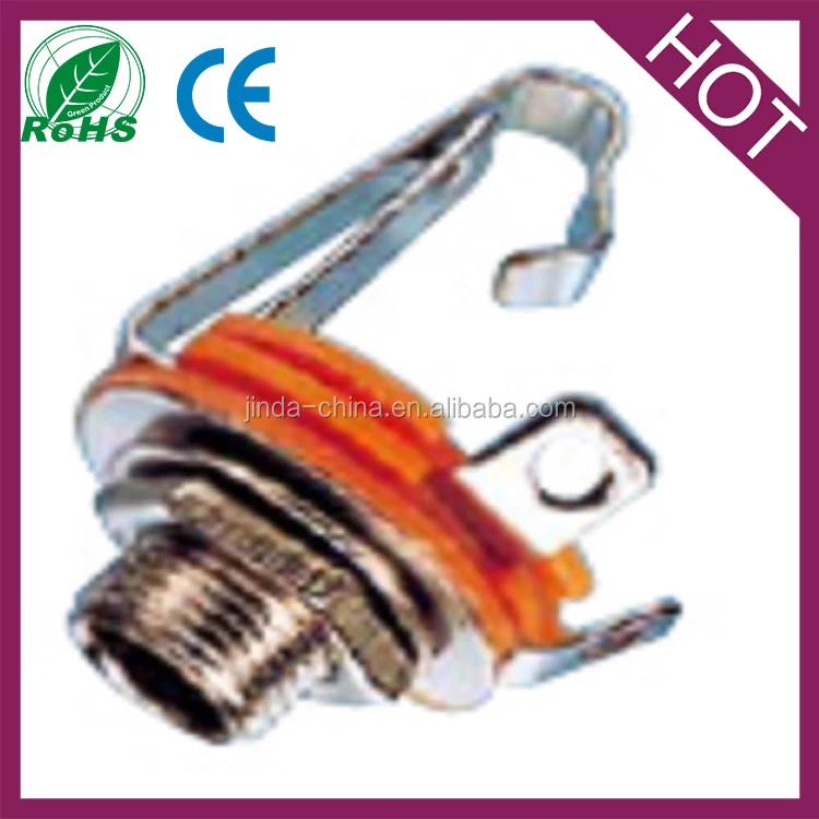 3.5mm mono socket/jack female connector panel mount Solder