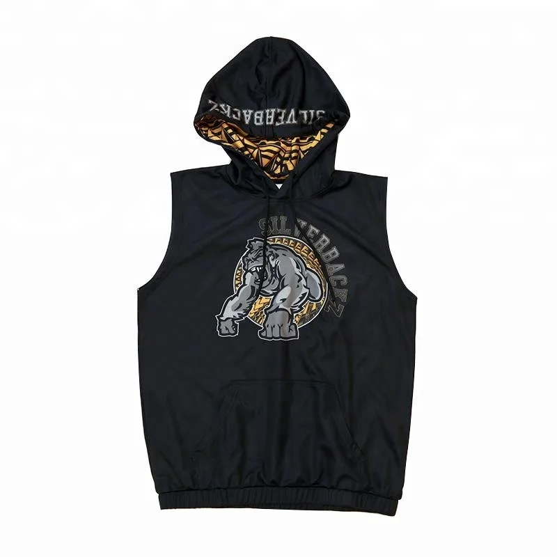 Wholesale Hoodies Sweatshirts Pullover Youth Blank Sleeveless Custom Kids Hoodie