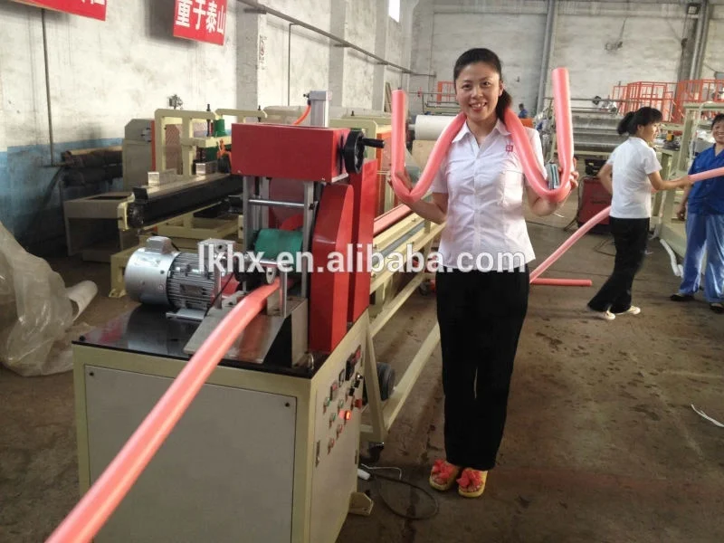 Plastic Extruder EPE Foam Pipe Tube Making Machine