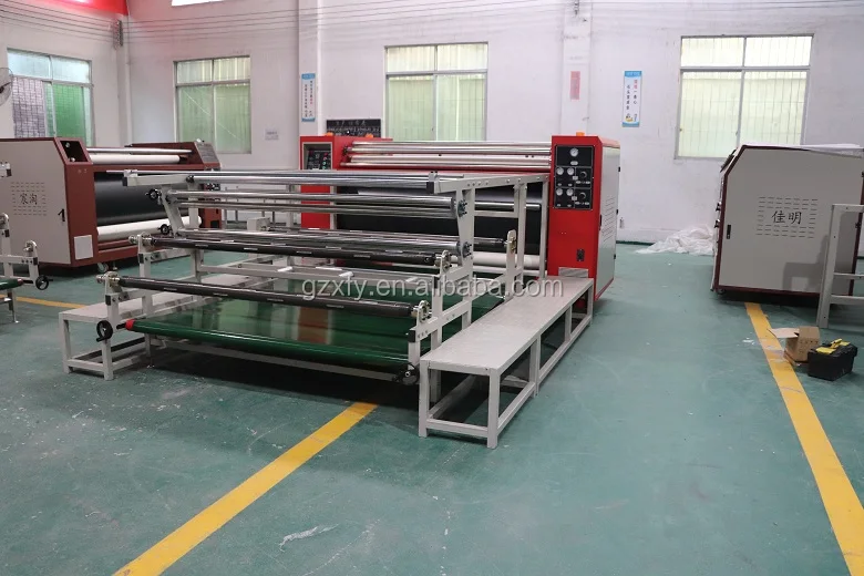 100-120m/h Automatic Rotary  Multi-functional Roll Heat Transfer Press Printer  Sublimation for Roll Fabric Textile Machine