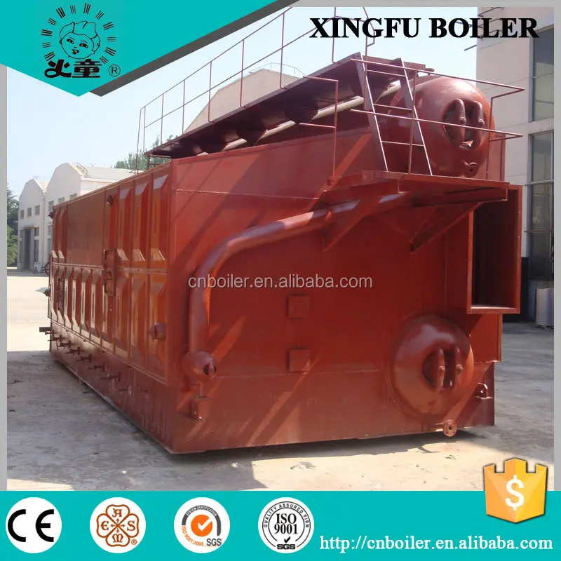 6 8 10 12 15 20 25 ton Industrial water tube chain grate biomass corn cob boiler to generate steam