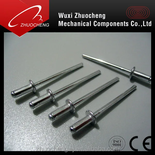 DIN7337 China rivet manufacturer copper domed head pop rivets