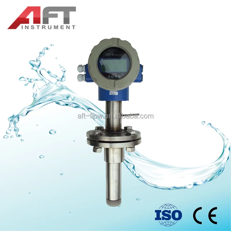 Electromagnetic Insert Flowmeter/Magnetic Connector in Flowmeter