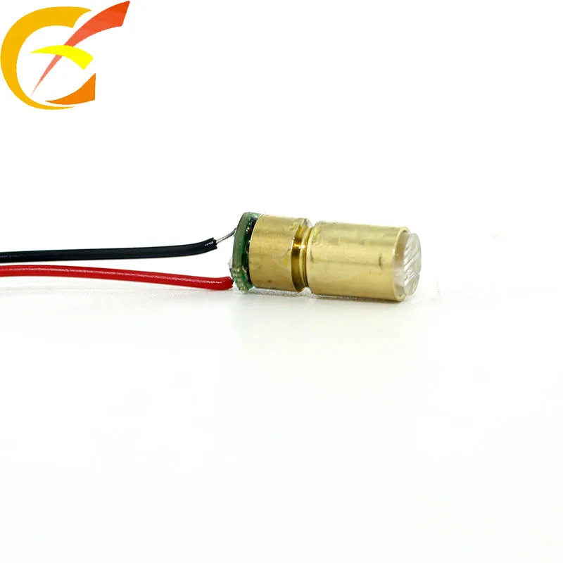 High quality industrial grade 650nm laser diode 6mm 5mw  laser module head