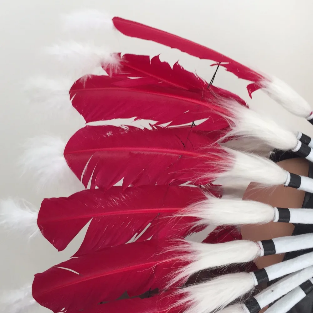 Feather Headdress American Indian Inspired|Kids Adults Indian Style Headdress for Party