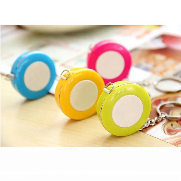 Custom 150cm / 60 Inch Keychain Mini Retractable Tape Measure For Cloth