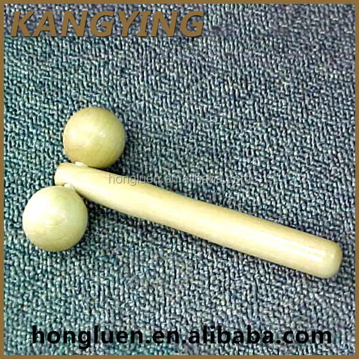 Wholesale Relaxing Roller Wooden Hand Massager For Home Use