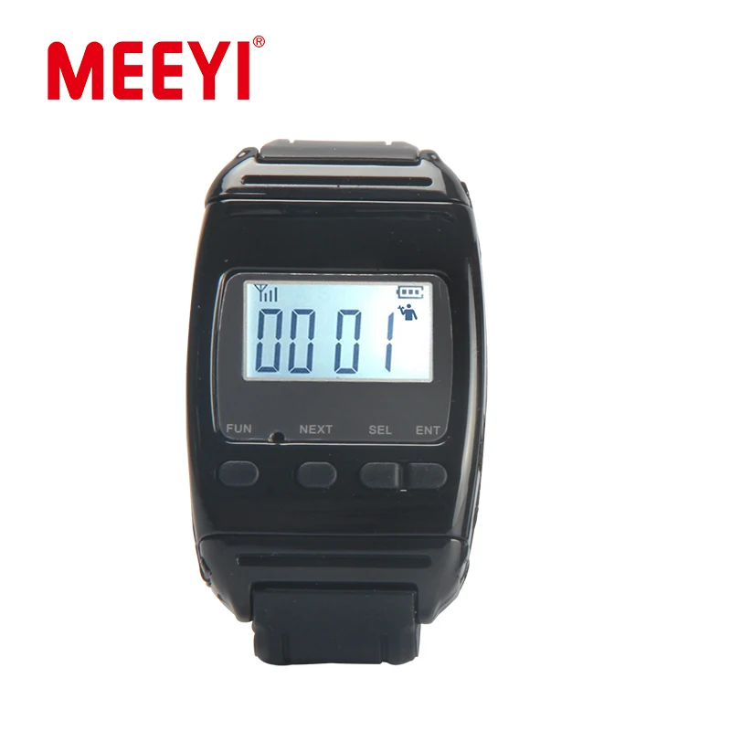 Wireless Wrist Watch Pager Calling System Patient Wrist Pager