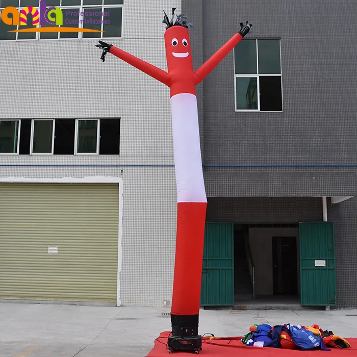 Cheerful inflatable advertising sky dancer balloon dancing air man for sale