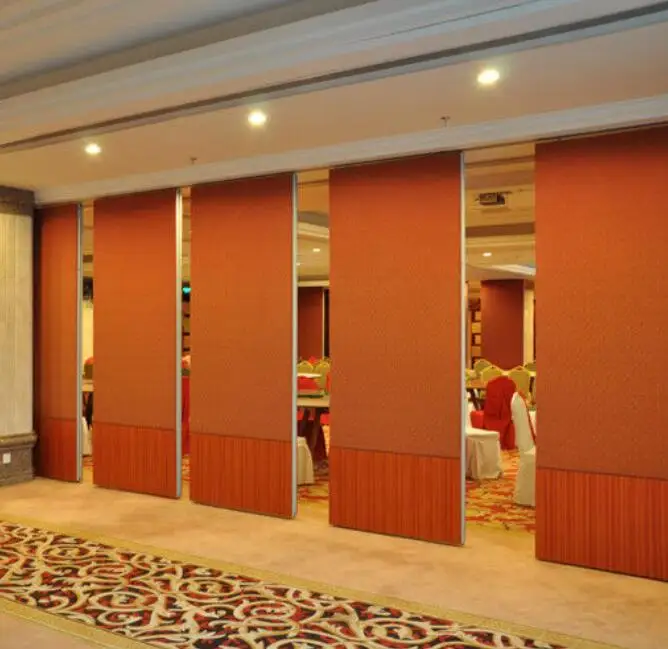 
Kenya Conference room Acoustic Movable Partition classroom soundproof folding partition 