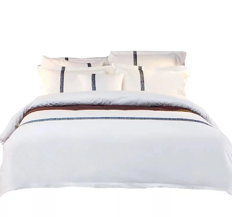 BEST PRICE Home Textile 4PCS hotel Manufacture 100% Cotton Bed Sheet Set