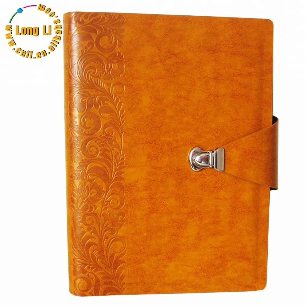 Top Grade Spiblackuabsatbag Agenda Notebhookwith Calculator Leather Promotion Colors Leather Notebook Journal Diary PU Leather