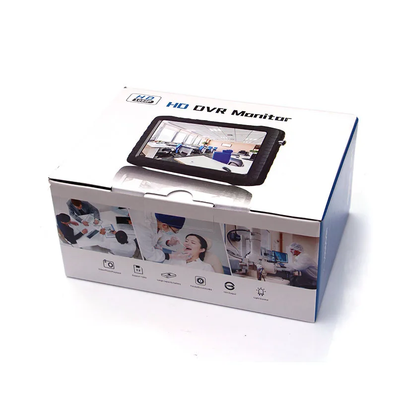 
H.264 full HD dvr CCTV test monitor 5 inch portable security monitor 