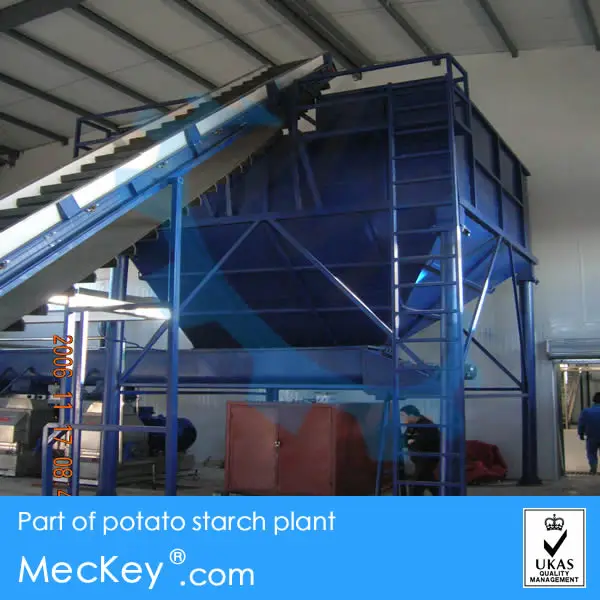 Potato starch production plant