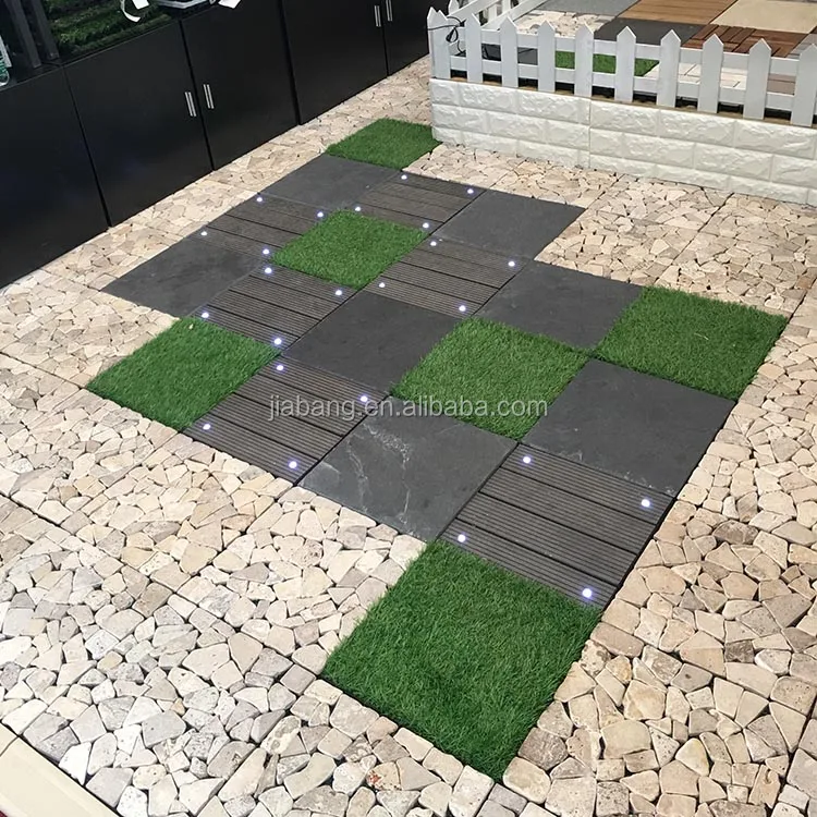 Foshan supplier building material interlocking floor natural travertine stone DIY mosaic deck tile