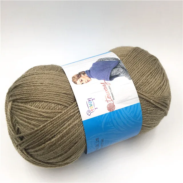 
cheap 100g ball big 100% acrylic yarn for hand knitting and crochet 