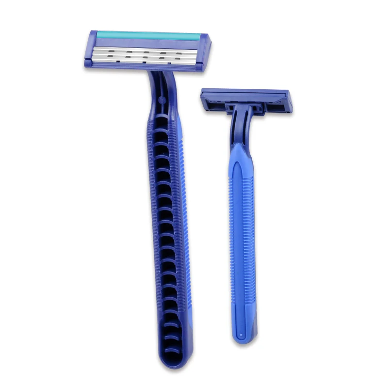 
max rubber handle 3 blade disposable face shaving razor  (60129587919)