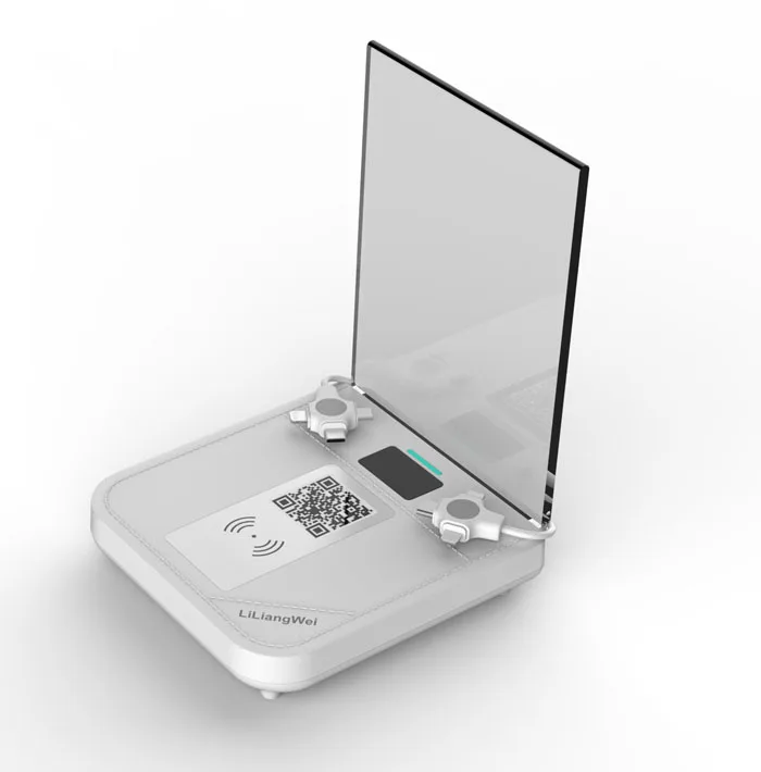 
Restaurant table menu power bank 15000mah wireless sharing power bank charging station 