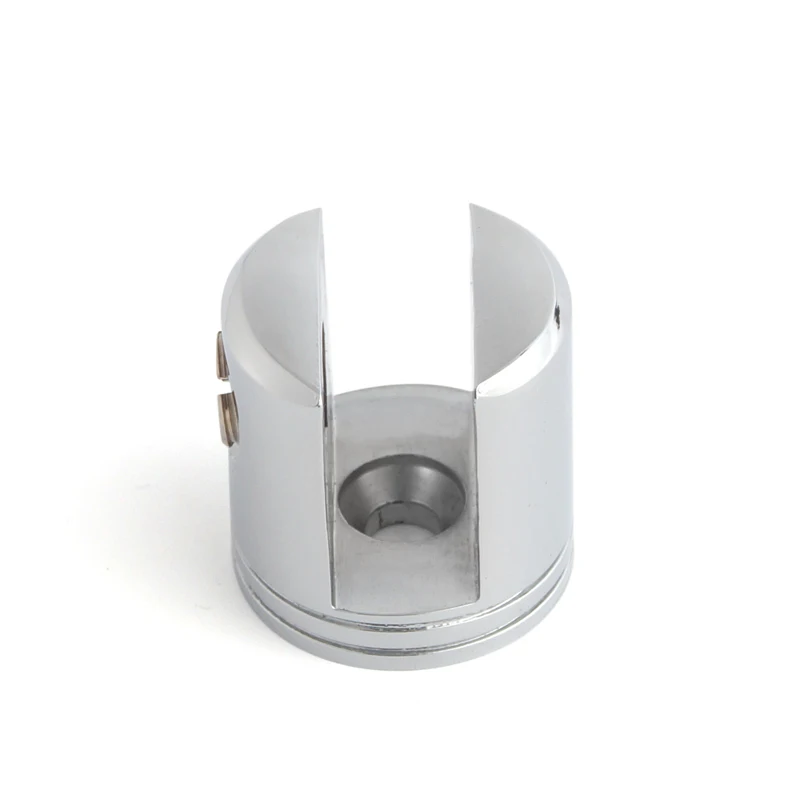Small Glass Shelf Clamp Brackets No Hole Drilling Brass Chrome Glass Clamp