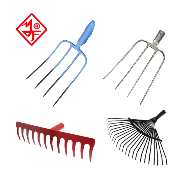 
steel farming fork head 