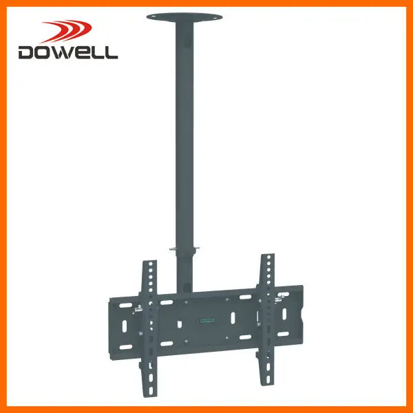15 Degree Down Tilt and 360 Degree Rotation Ceiling Mount TV Mount Bracket for Most 32-55 Inch Screens