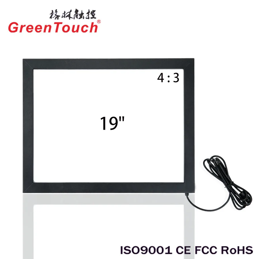 19 inch IR touch frames,infrared touch overlay,IR touch monitor