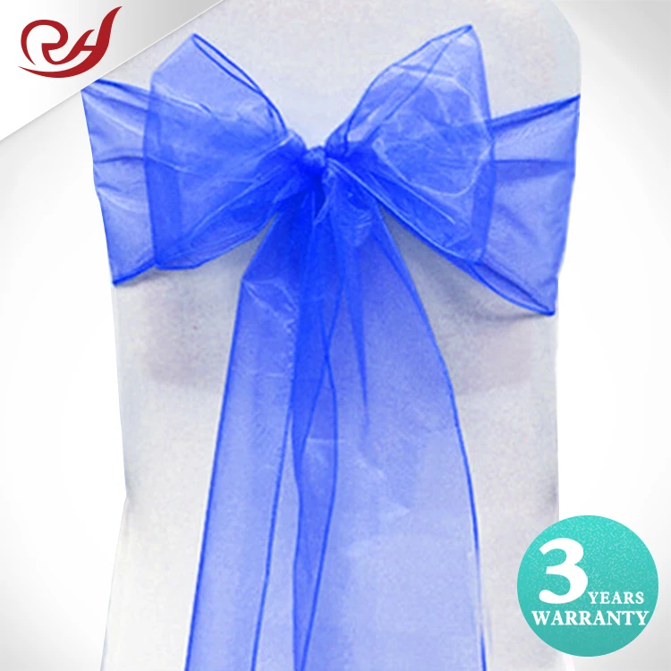 Высококачественный Свадебный Чехол для стула из органзы бордового цвета с поясом