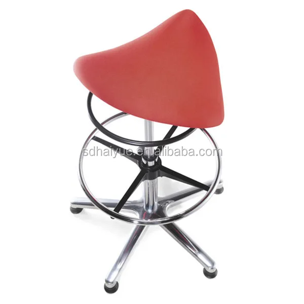 High Quality Saddle Chair with Footrest swivel hair beauty stool salon barber  chair